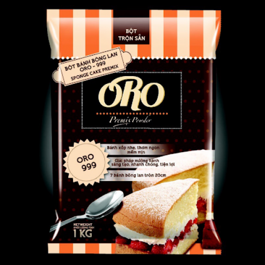 Bột trộn bánh bông lan ORO-999 1kg