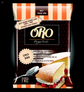 Bột trộn bánh bông lan ORO-999 1kg