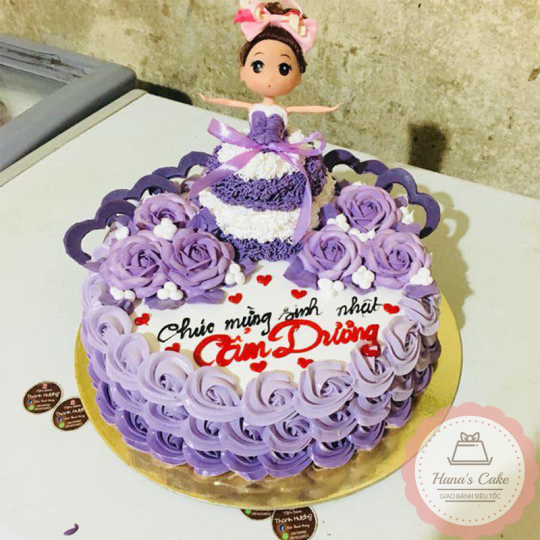 CÔNG CHÚA TRANG TRÍ BÁNH DỄ THƯƠNG