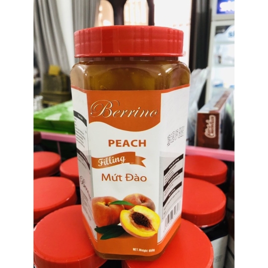 MỨT ĐÀO BERRINO (FILLING) 1KG