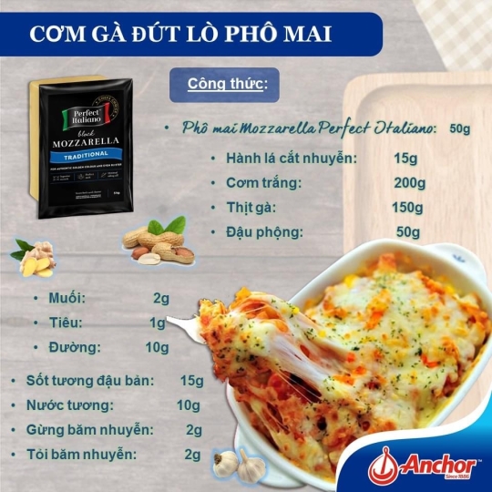 Phô Mai Mozzarella Perfect Italiano - Anchor