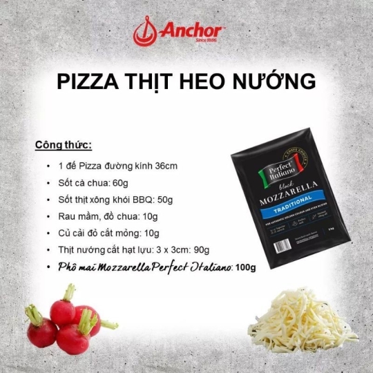 Phô Mai Mozzarella Perfect Italiano - Anchor