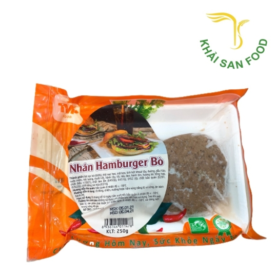 NHÂN HAMBURGER BÒ TÂN VĨNH PHÁT