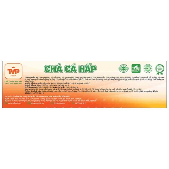 CHẢ CÁ HẤP