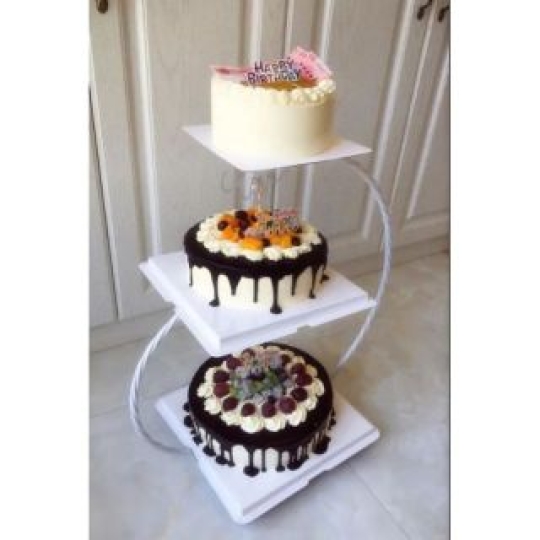 KỆ SẮT BÁNH KEM 1-4 TẦNG