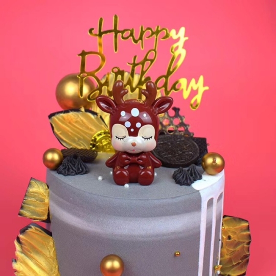 HƯƠU CHIBI TRANG TRÍ BÁNH KEM