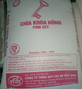 BỘT MÌ CHÌA KHÓA HỒNG